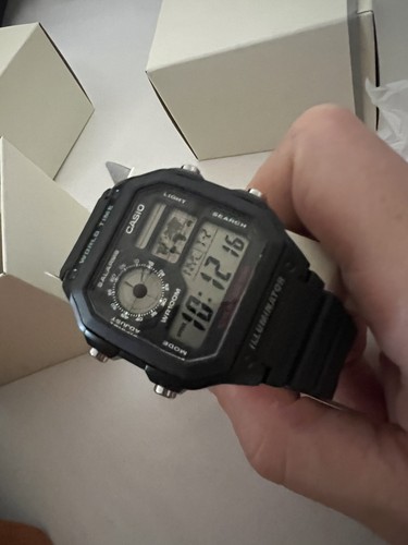 Casio world time 1200 wh - world, ae-1200