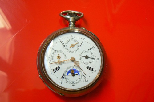 Taschenuhr triple calendar - triple,