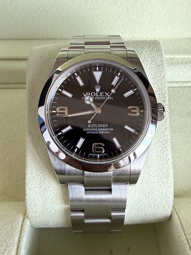 Rolex explorer 214270 - rolex, 39mm