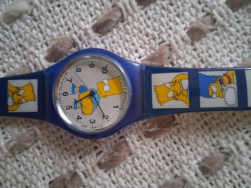 Swatch bart simpson - simpson, gk168