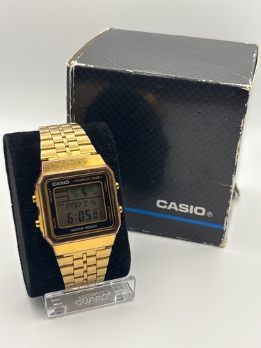 Casio world time - retro, uhr